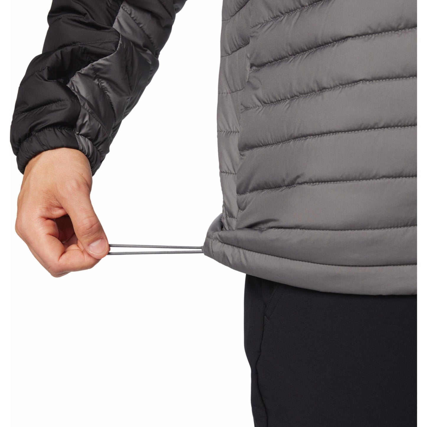 Columbia Mens Grey Silver Falls II Hooded Jacket
