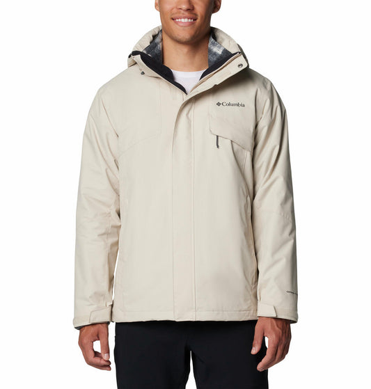 Columbia Mens Brown Bugaboo III Fleece Interchange Jacket