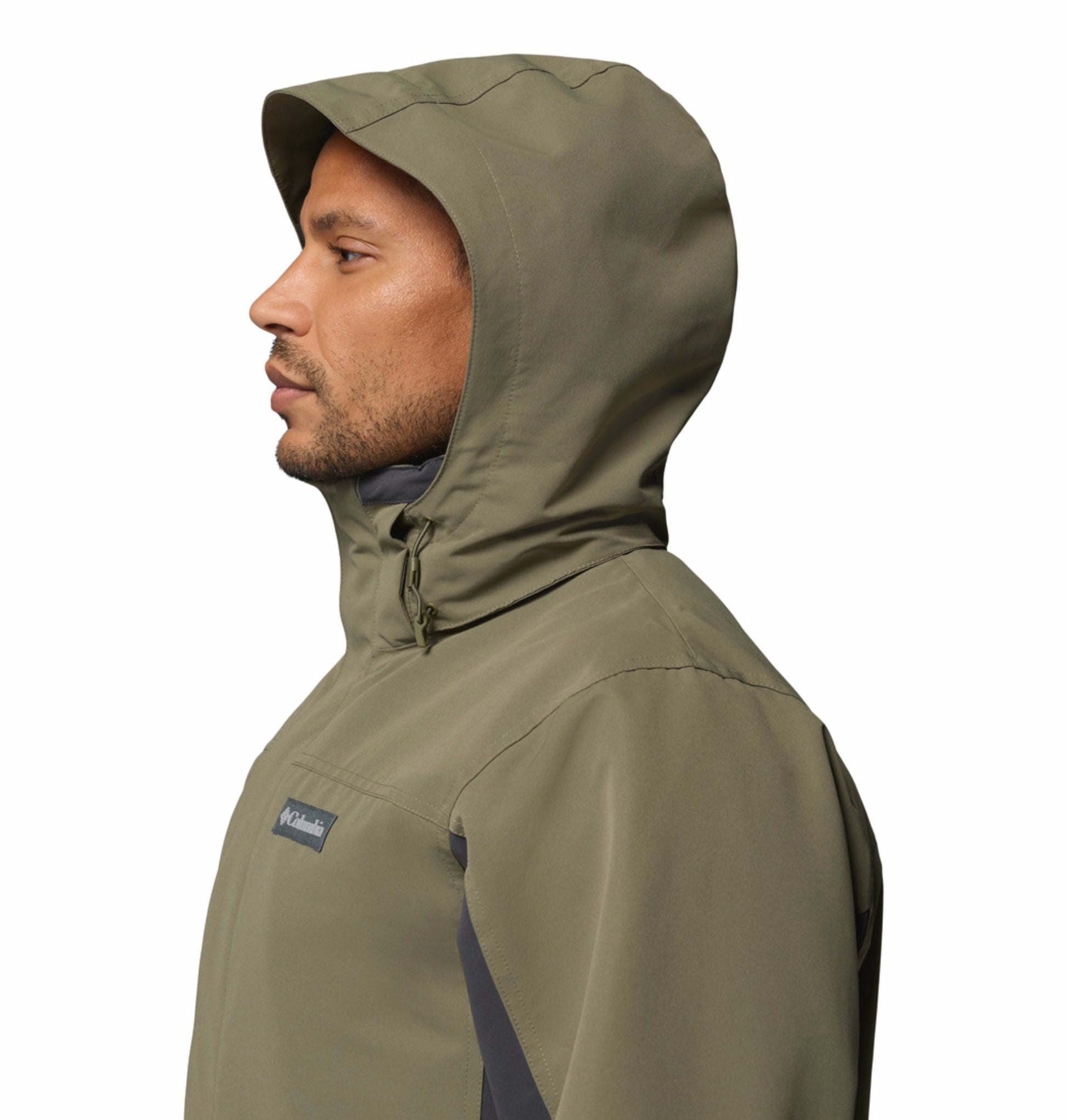 mens green omni heat reflective bugaboo iv interchangeable jacket