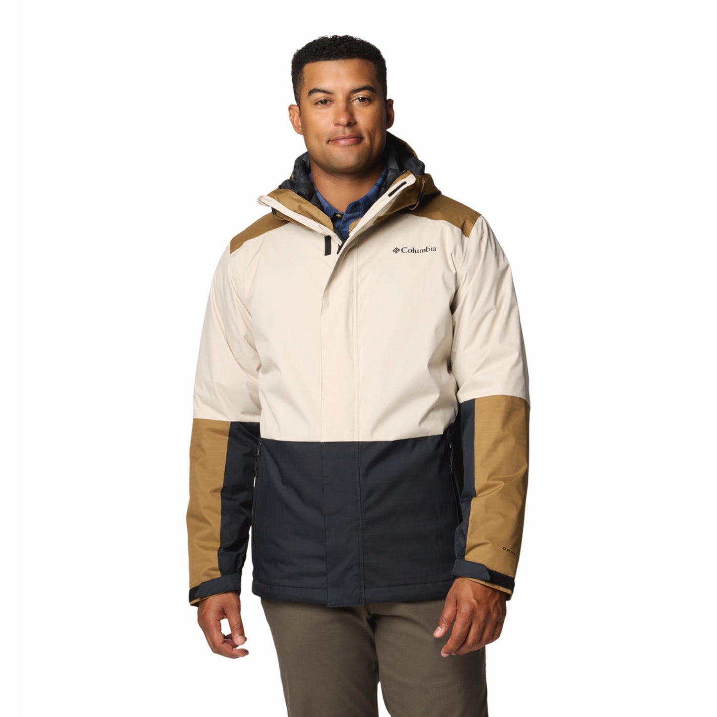 Columbia Mens Brown Point Park Interchange Jacket