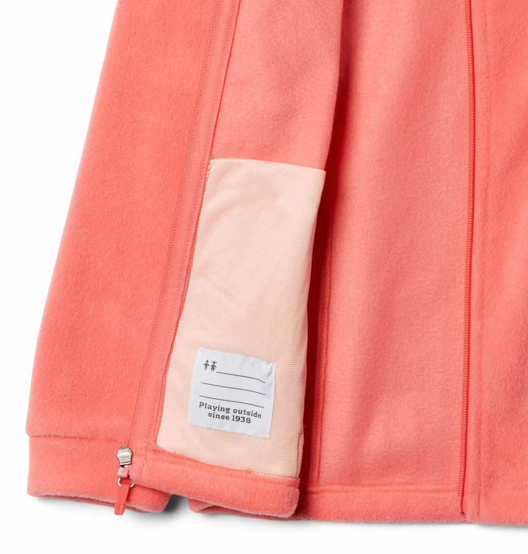 Columbia Kids Girls Pink Benton II Hoodie