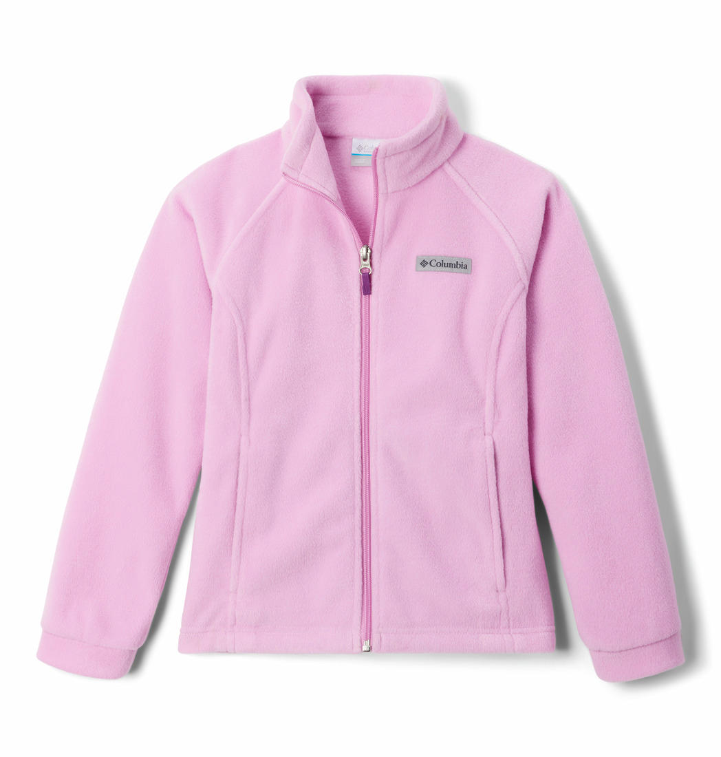 Columbia Kids Girls Purple Benton Springs Fleece