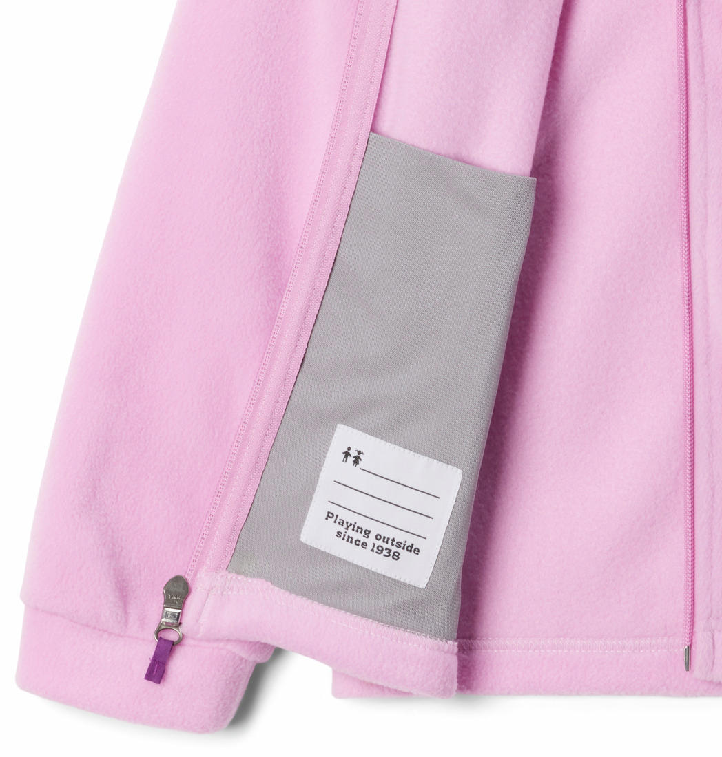 Columbia Kids Girls Purple Benton Springs Fleece