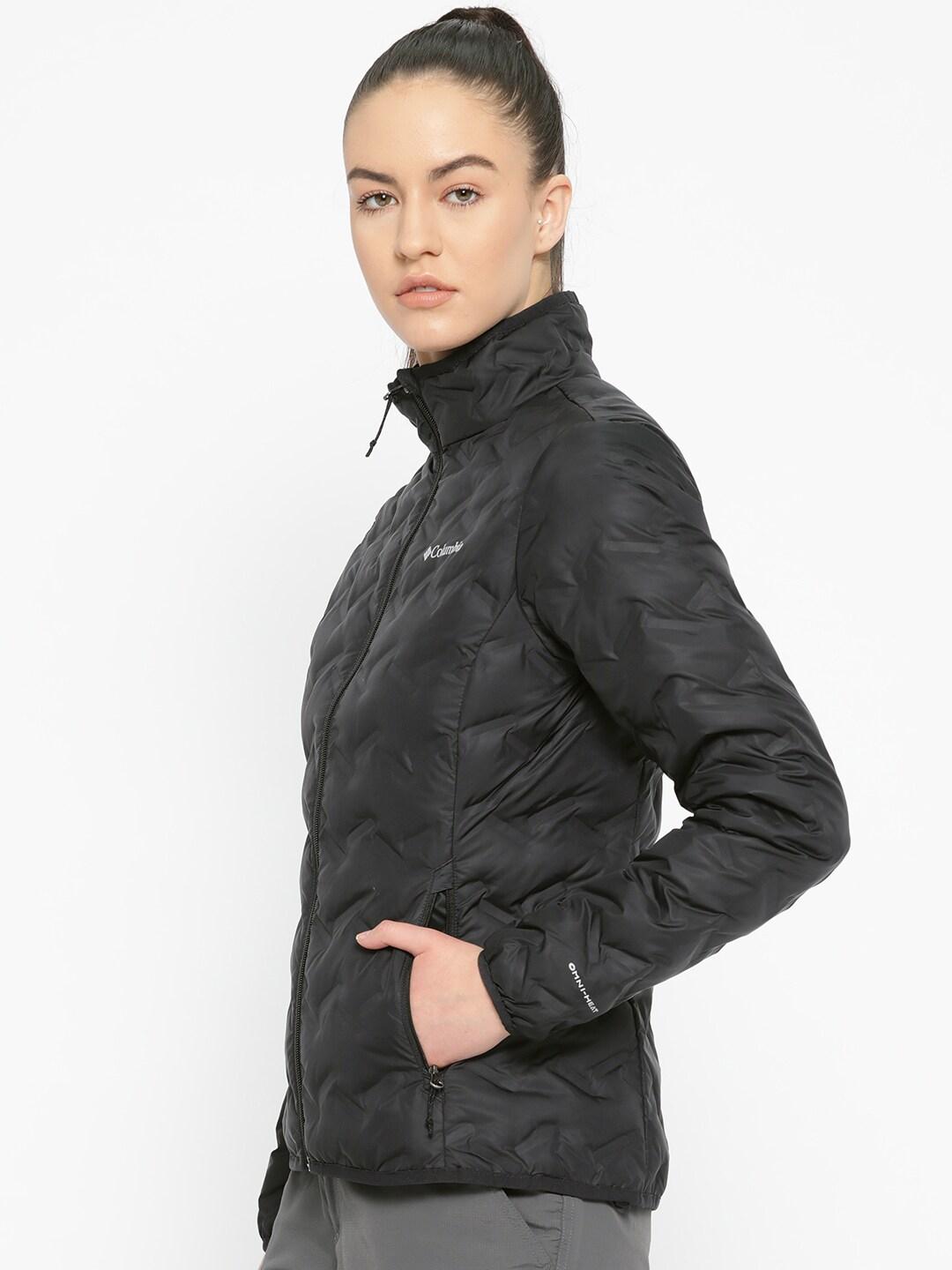 Columbia Women Black Delta Ridge Down Jacket