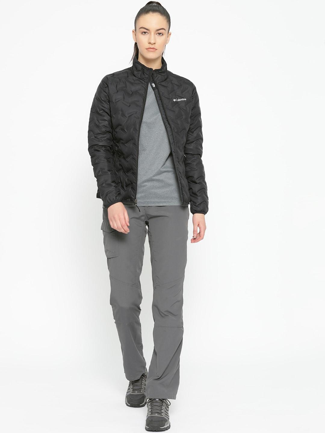 Columbia Women Black Delta Ridge Down Jacket