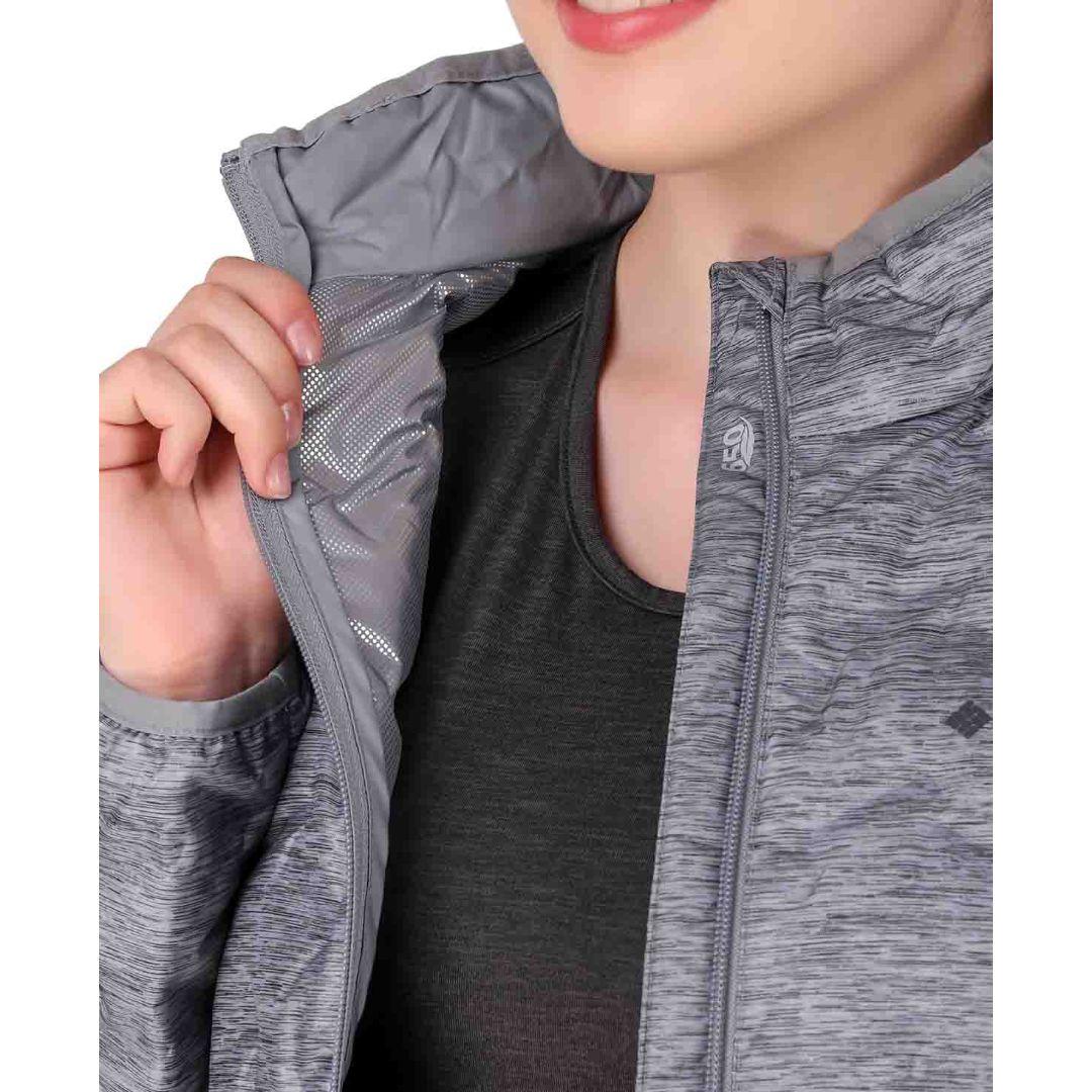 Columbia Women Grey Delta Ridge Down Jacket