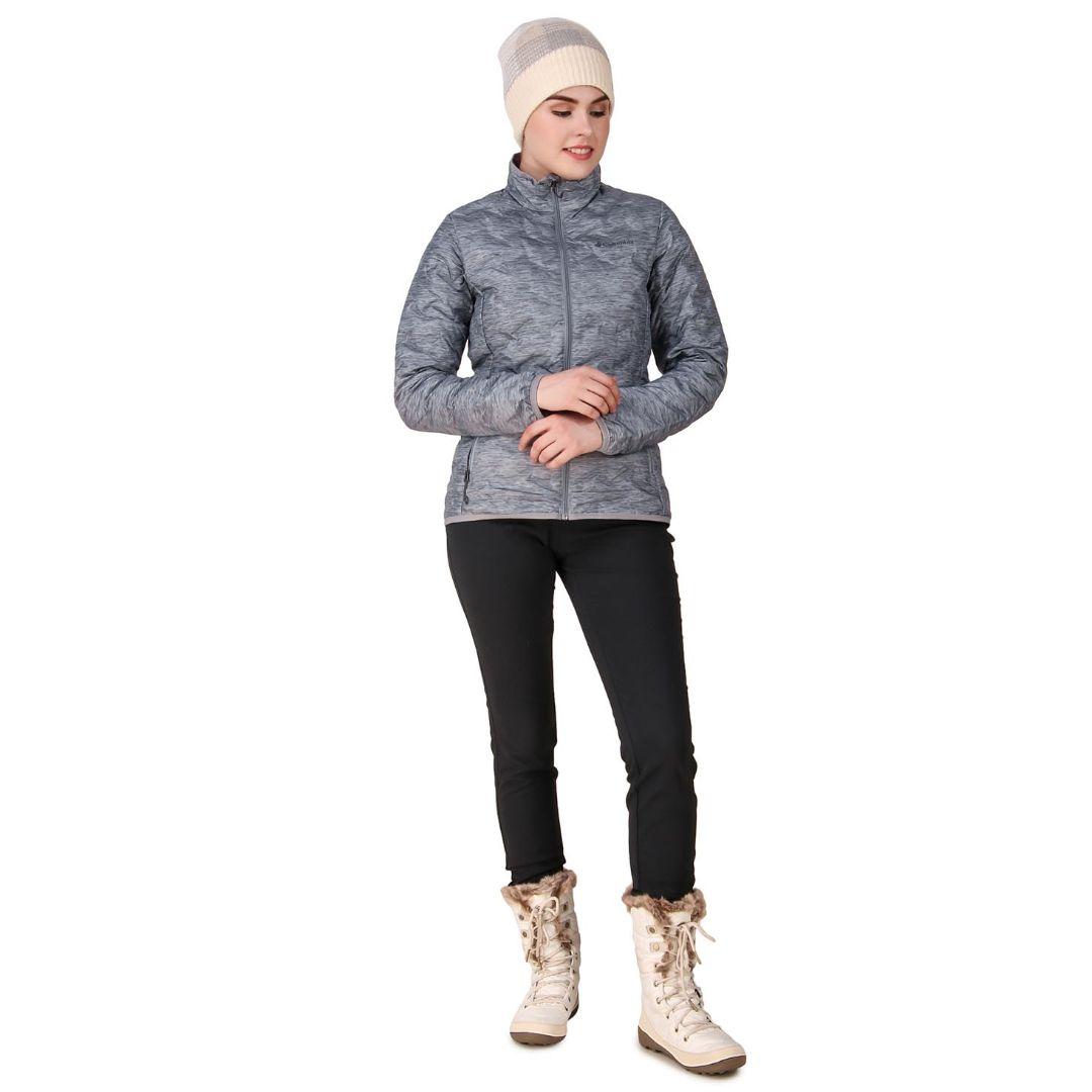 Columbia Women Grey Delta Ridge Down Jacket