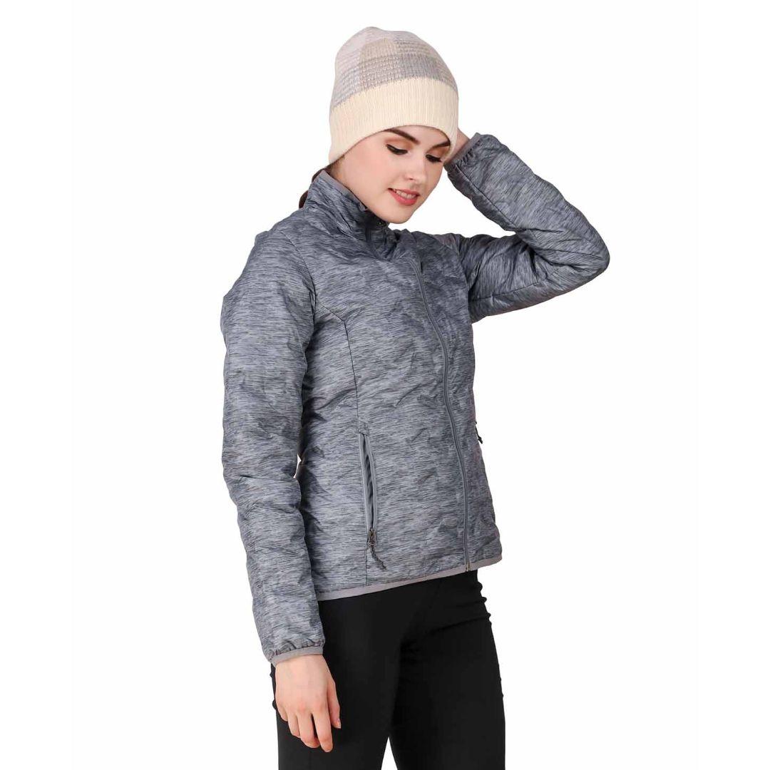 Columbia Women Grey Delta Ridge Down Jacket