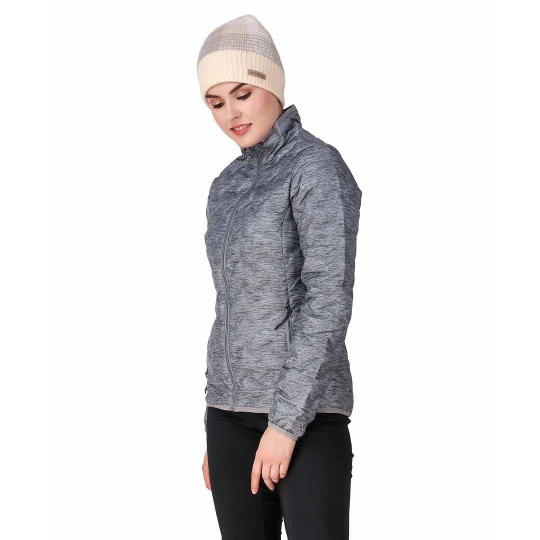 Columbia Women Grey Delta Ridge Down Jacket