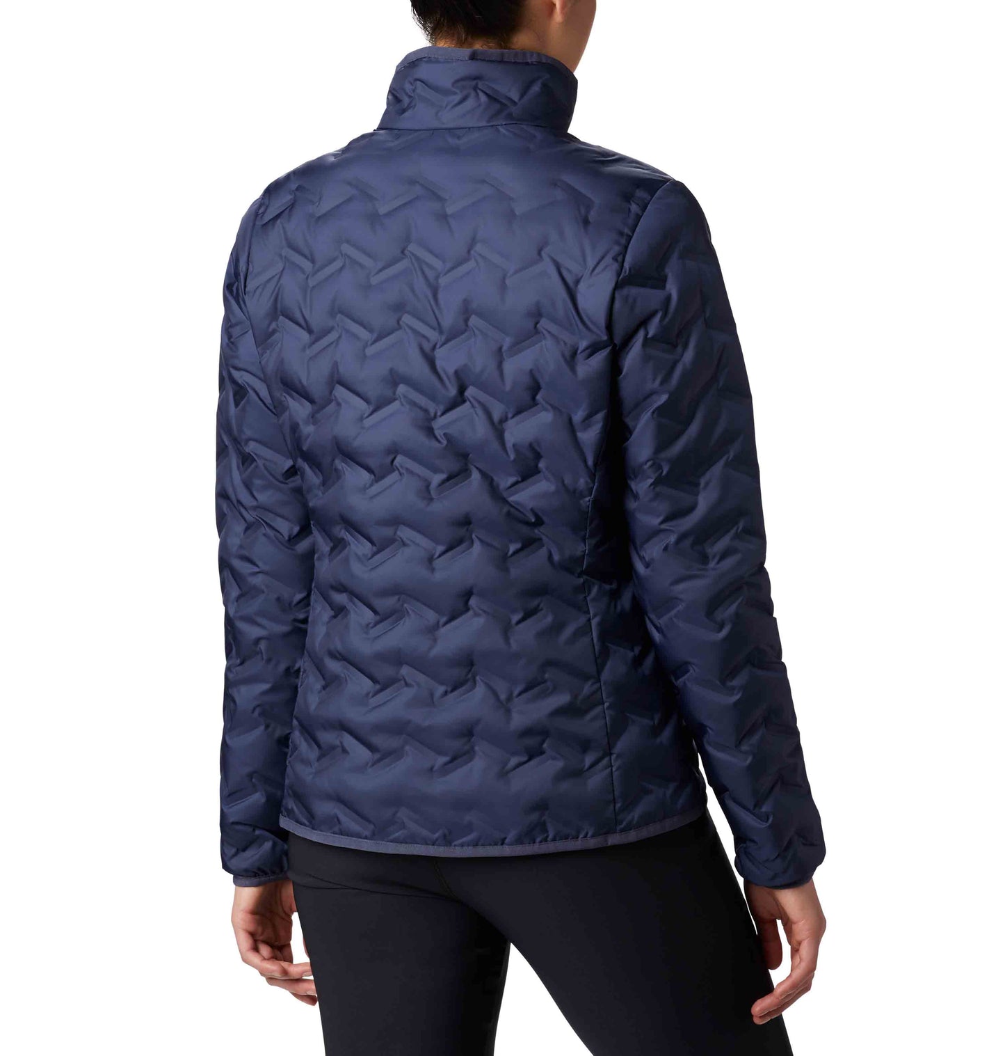 Columbia Women Navy Blue Delta Ridge Down Jacket