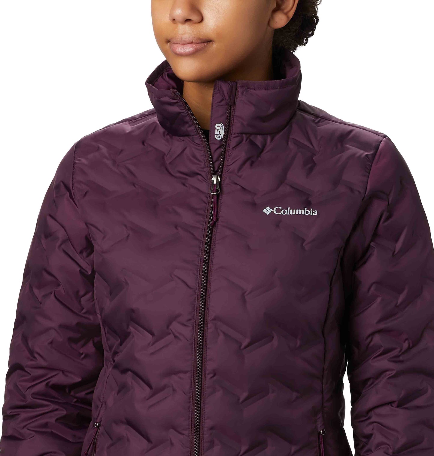 Columbia Women Purple Delta Ridge Down Jacket