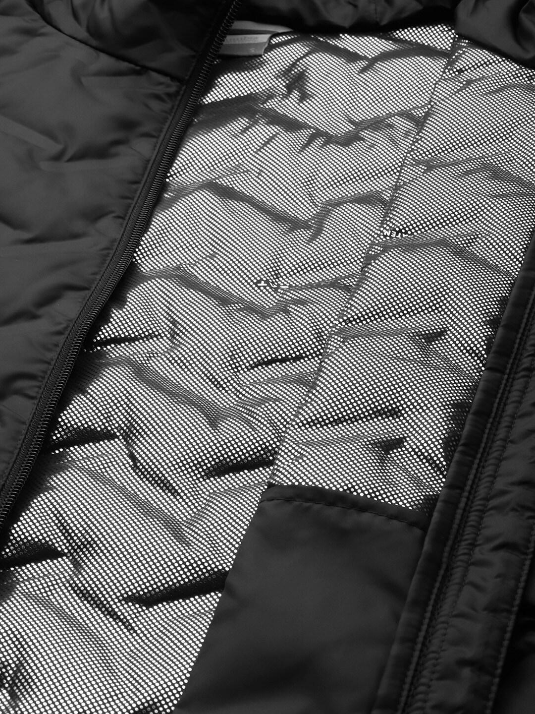 Columbia Women Black Delta Ridge Down Hooded Jacket