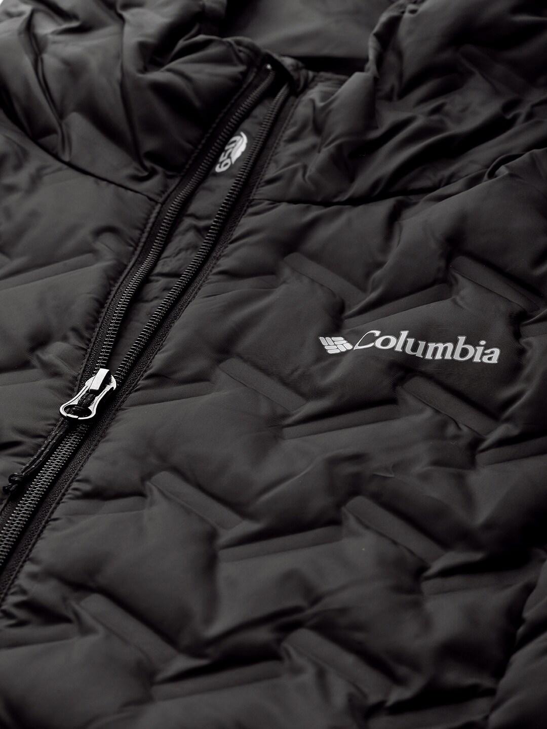 Columbia Women Black Delta Ridge Long Down Jacket