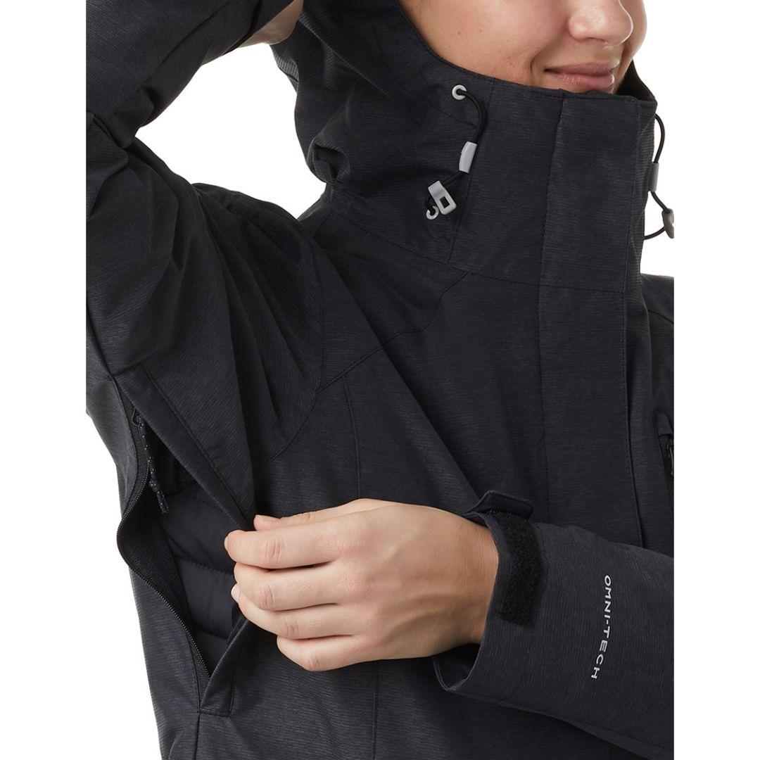 Columbia Women Black Whirlibird IV Interchange Jacket