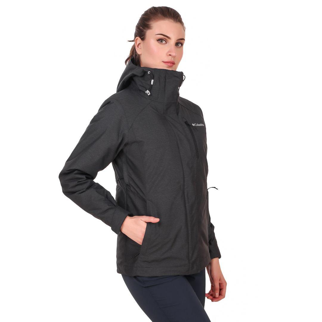 Columbia Women Black Whirlibird IV Interchange Jacket