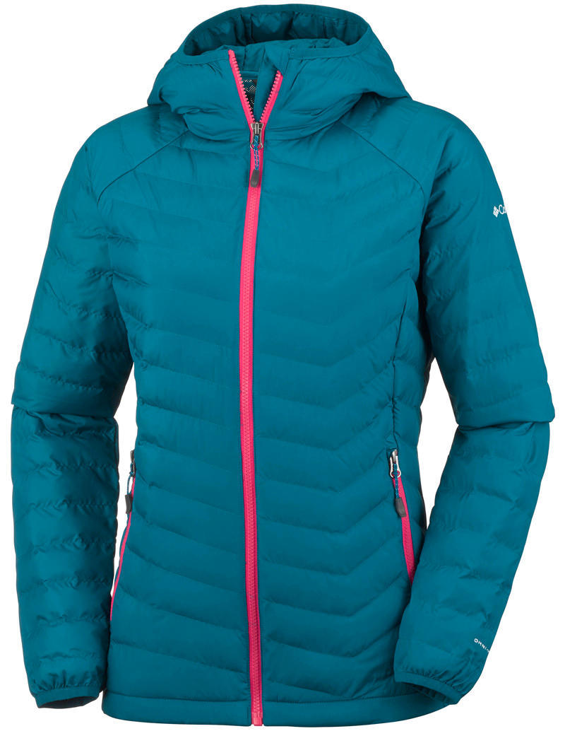 Columbia Women Blue Powder Lite Hooded Jacket