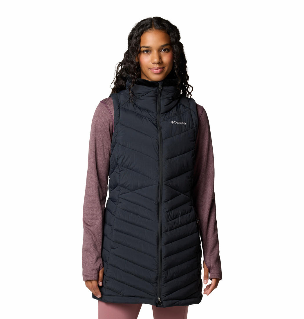 Columbia Womens Black Joy Peak II Long Vest