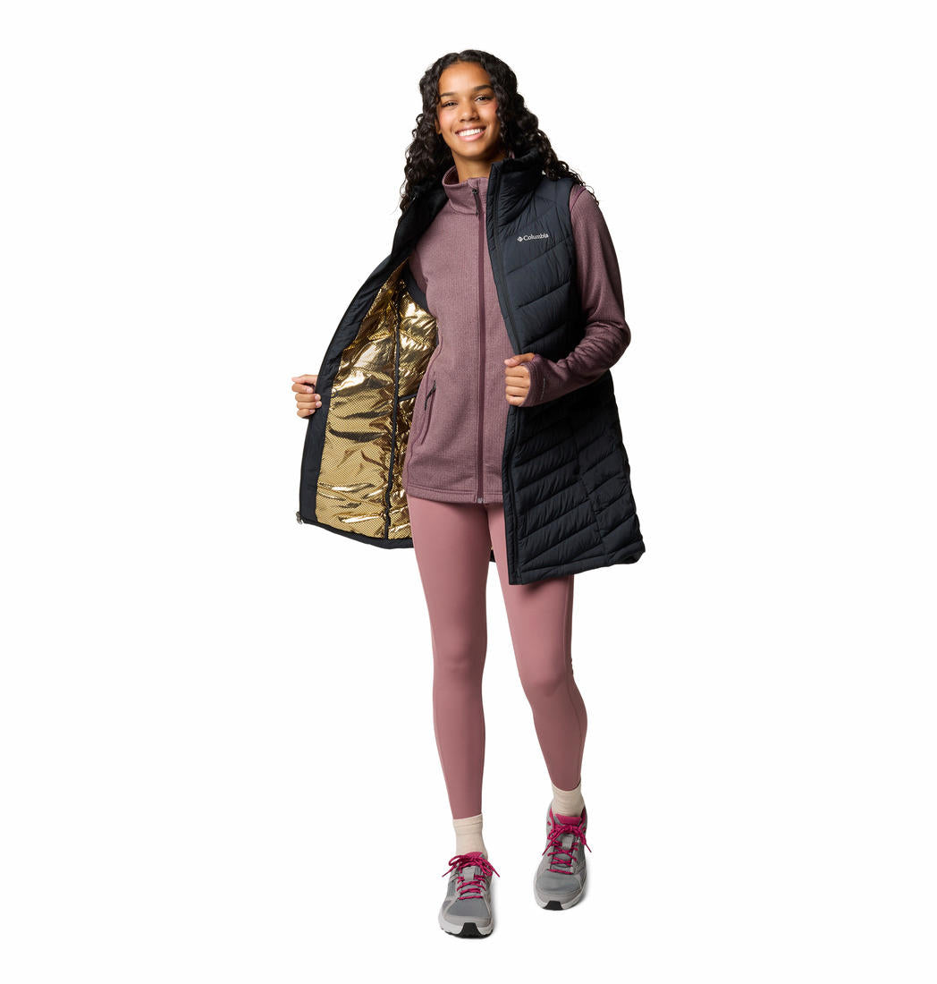 Columbia Womens Black Joy Peak II Long Vest