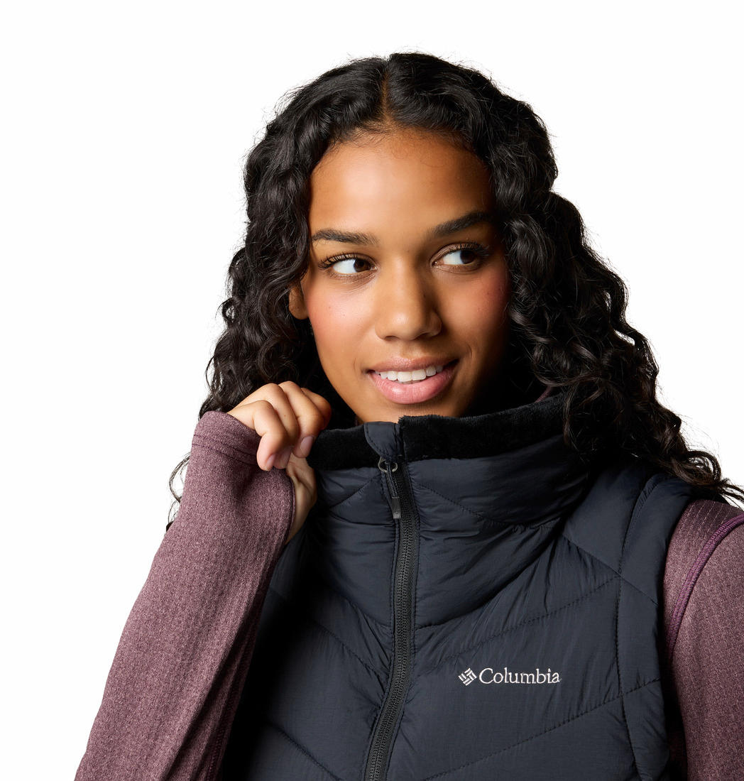 Columbia Womens Black Joy Peak II Long Vest