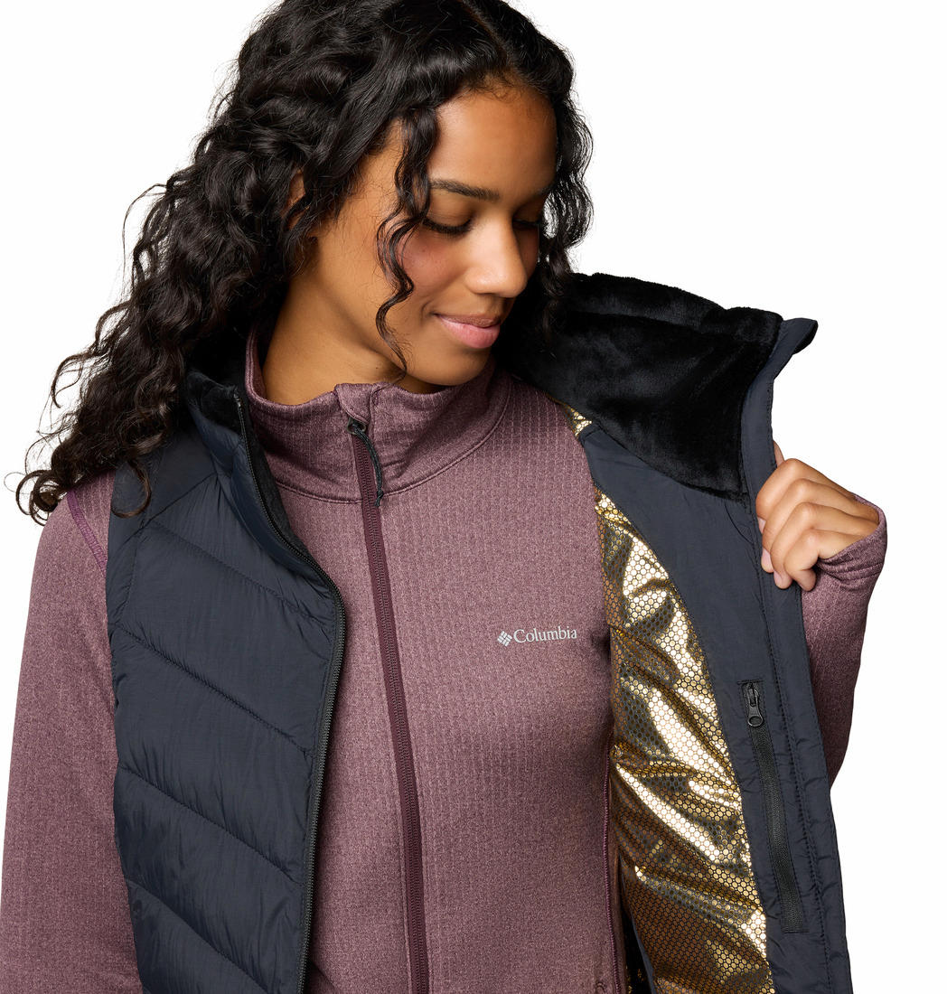 Columbia Womens Black Joy Peak II Long Vest