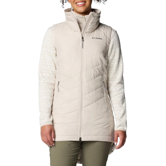 Columbia Womens Brown Joy Peak II Long Vest