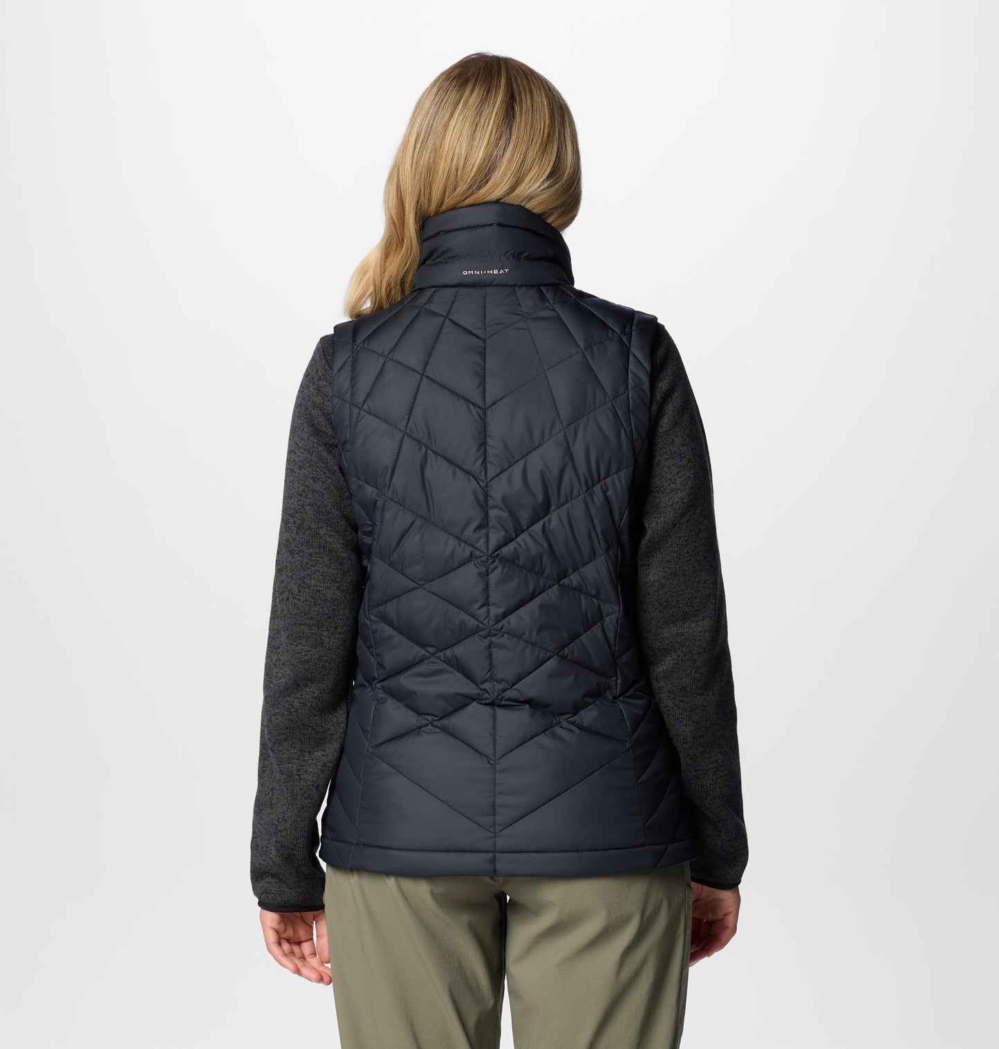 Columbia Womens Black Omni-Heat Reflective Heavenly II Vest