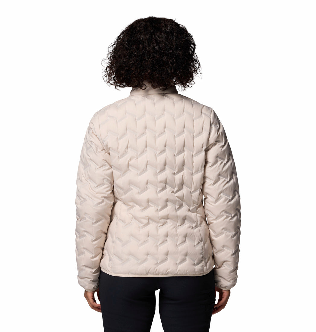 Columbia Women Beige Delta Ridge II Down Jacket (Plus Size)