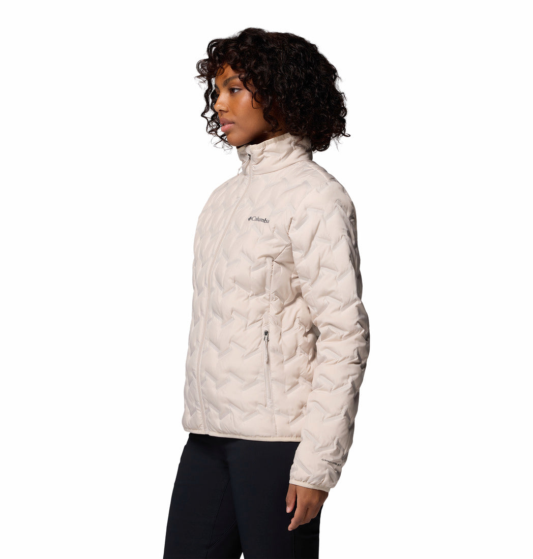 Columbia Women Beige Delta Ridge II Down Jacket (Plus Size)