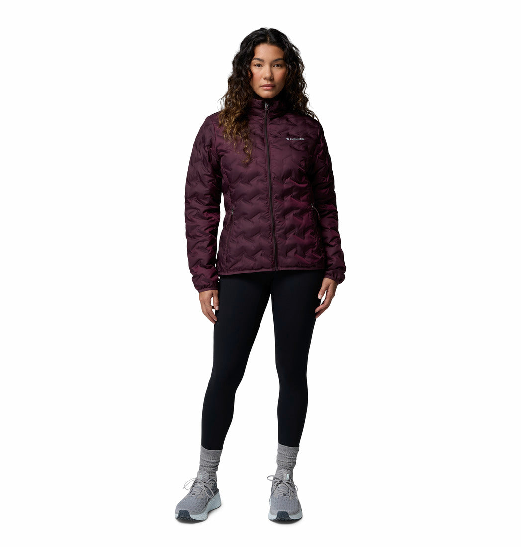 Columbia Women Red Omni-Heat Reflective Delta Ridge II Down Jacket