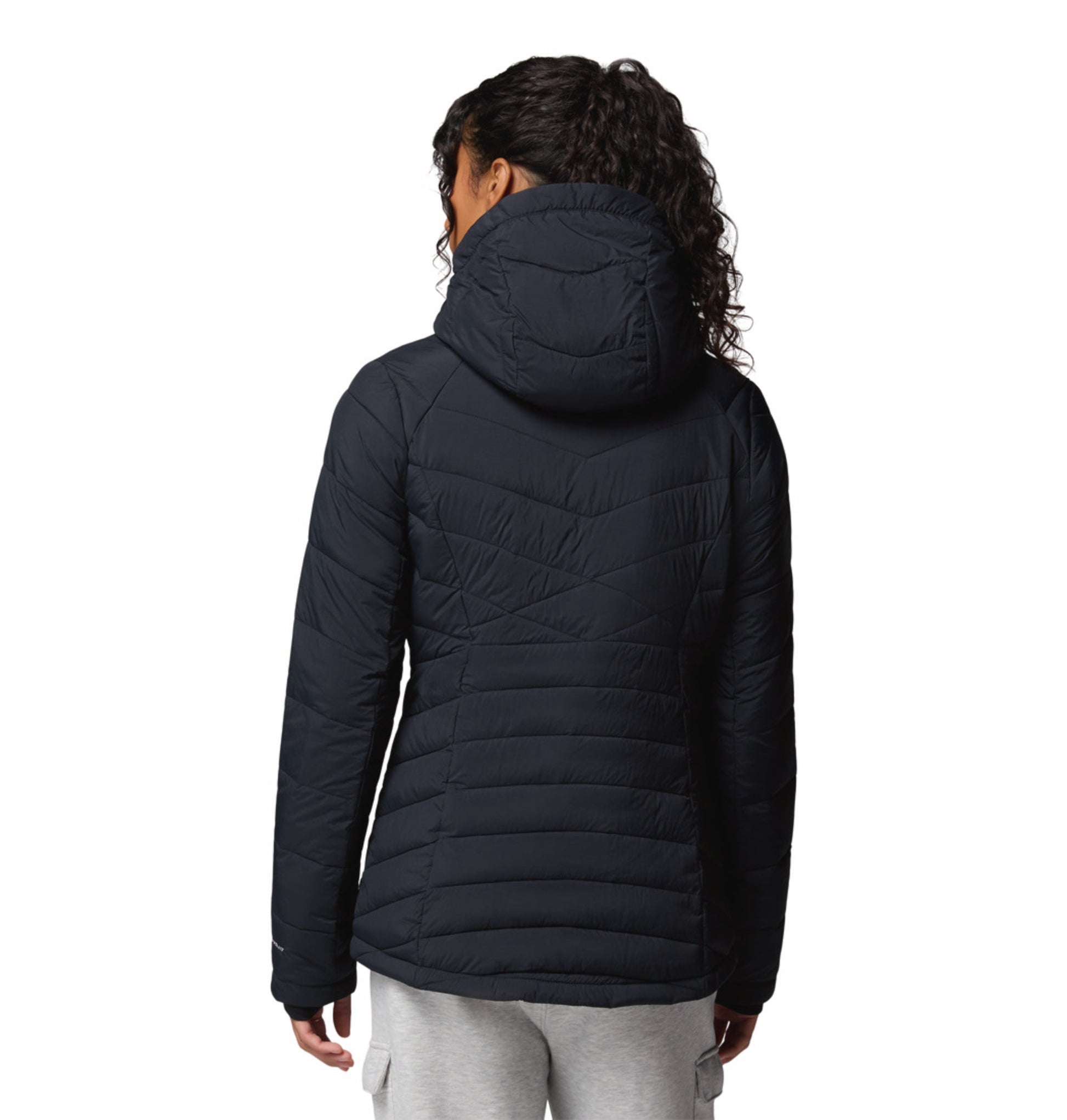 women black omni heat infinity joy peak ii down jacket