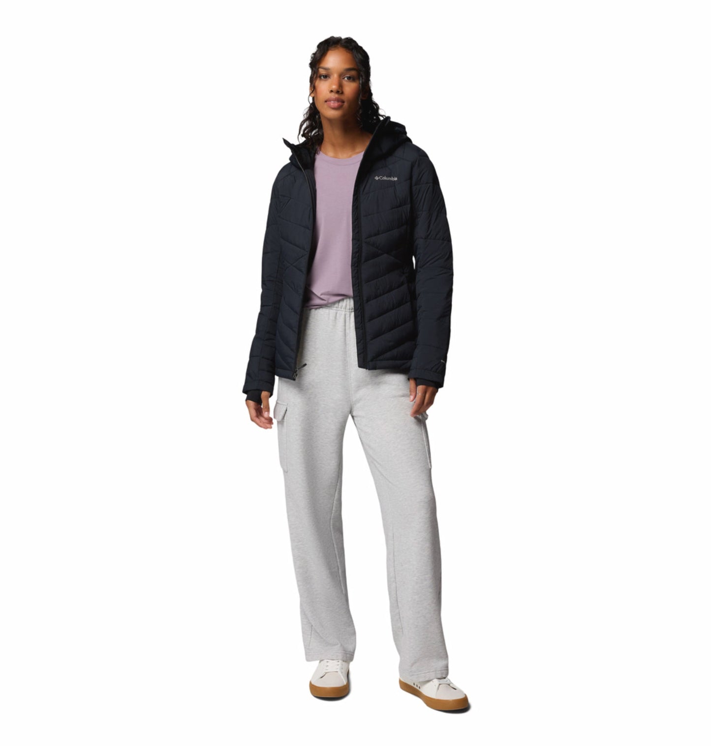 women black omni heat infinity joy peak ii down jacket