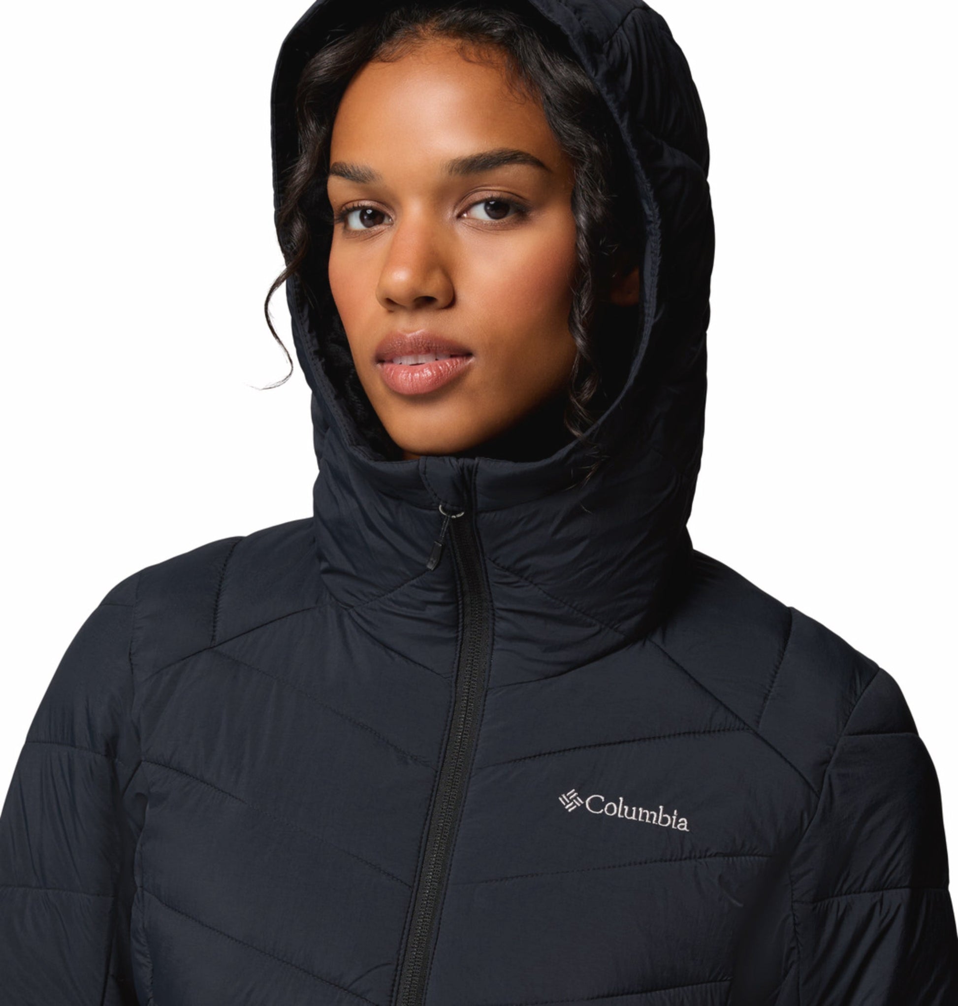 women black omni heat infinity joy peak ii down jacket