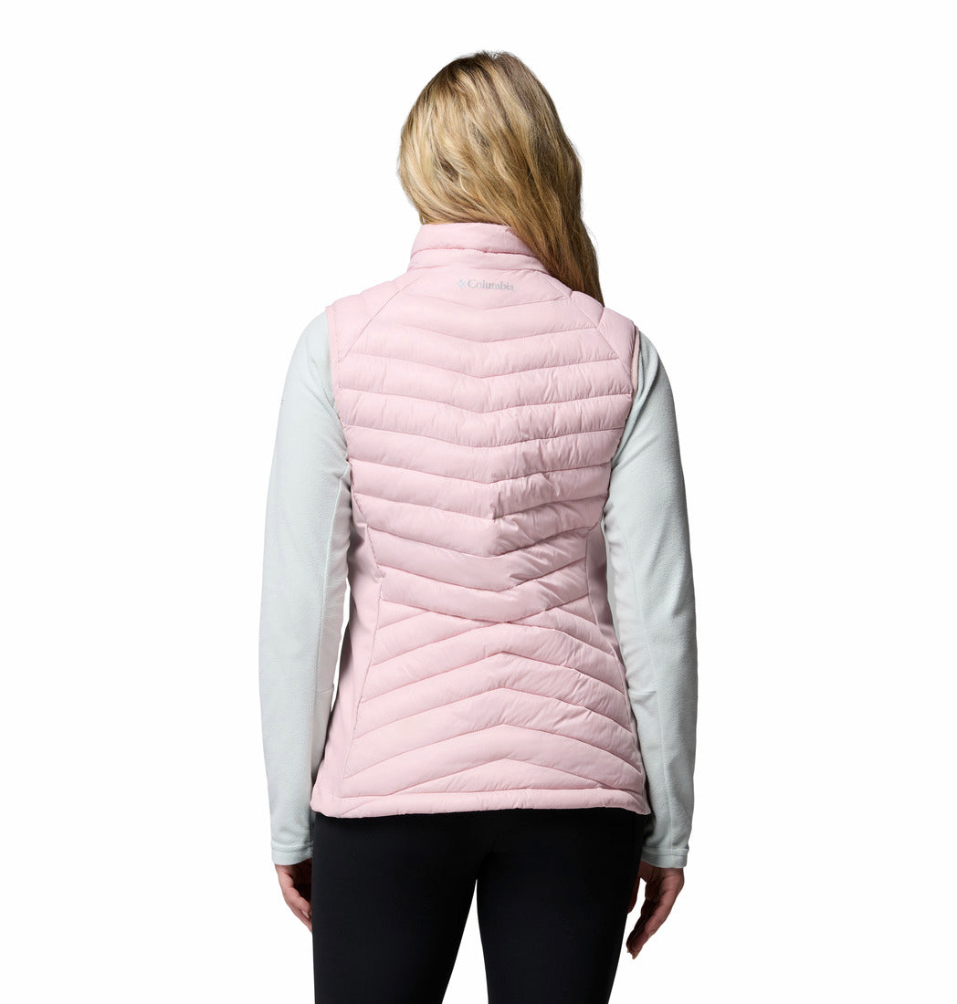Columbia Women Pink Omni-Shield Powder Pass III Hybrid Vest