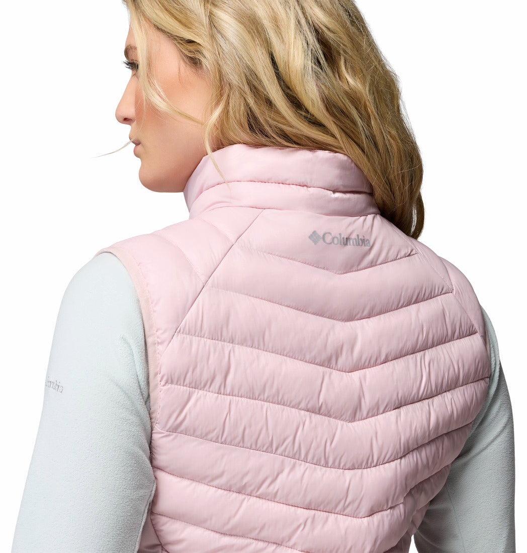Columbia Women Pink Omni-Shield Powder Pass III Hybrid Vest