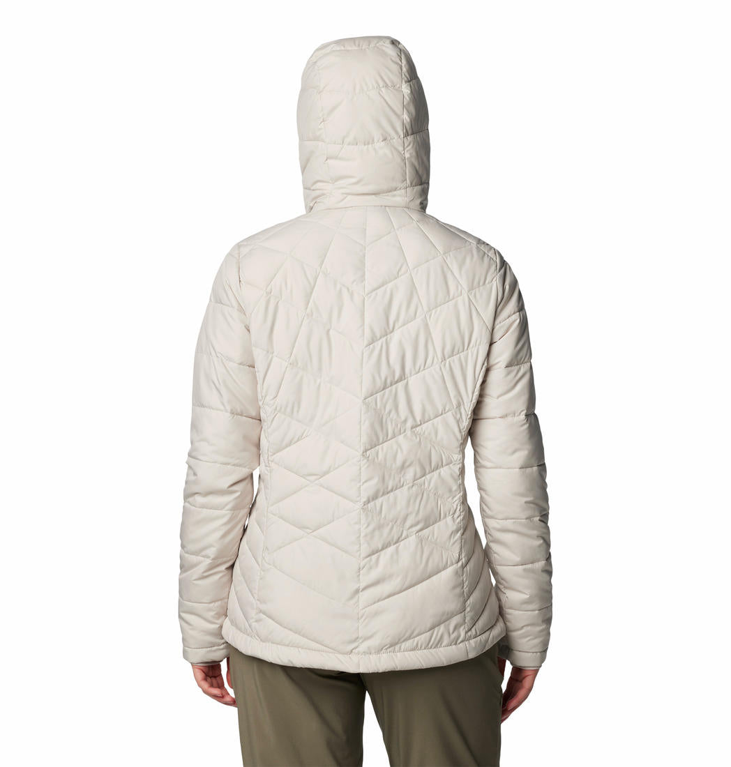 Columbia Womens Off White Heavenly Hooded Jacket