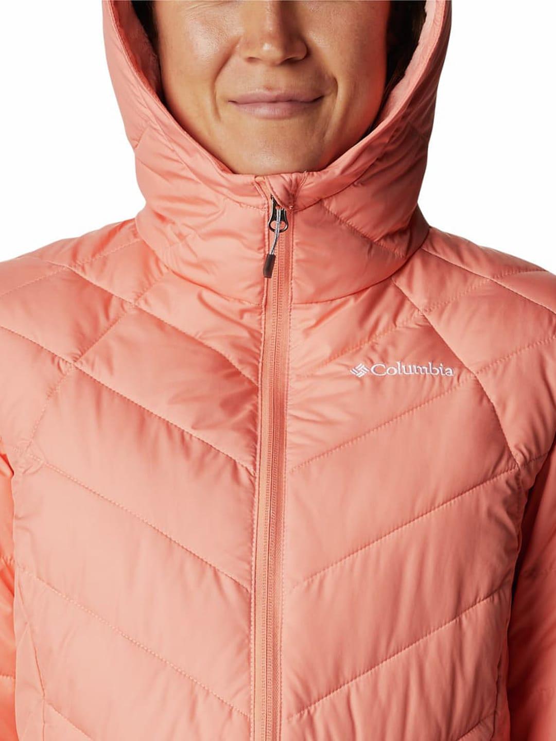 Columbia Women Peach Heavenly Hooded Jacket