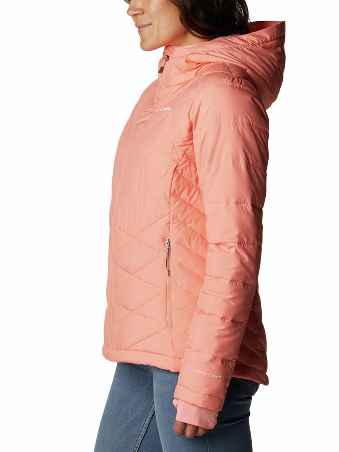 Columbia Women Peach Heavenly Hooded Jacket