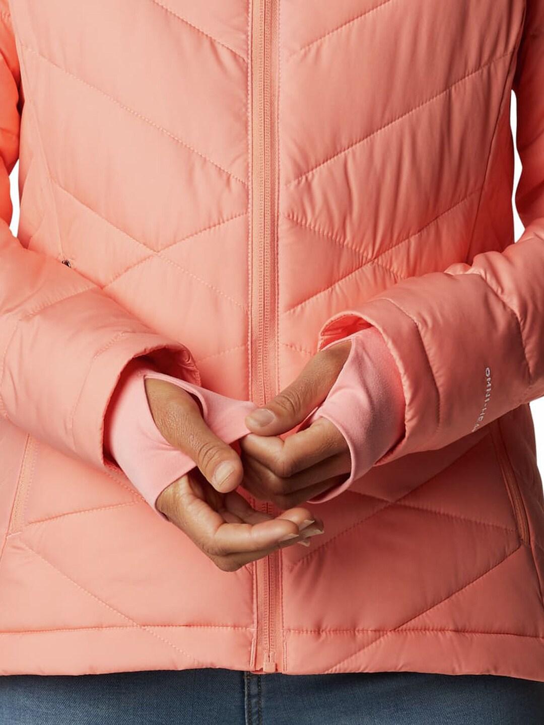 Columbia Women Peach Heavenly Hooded Jacket