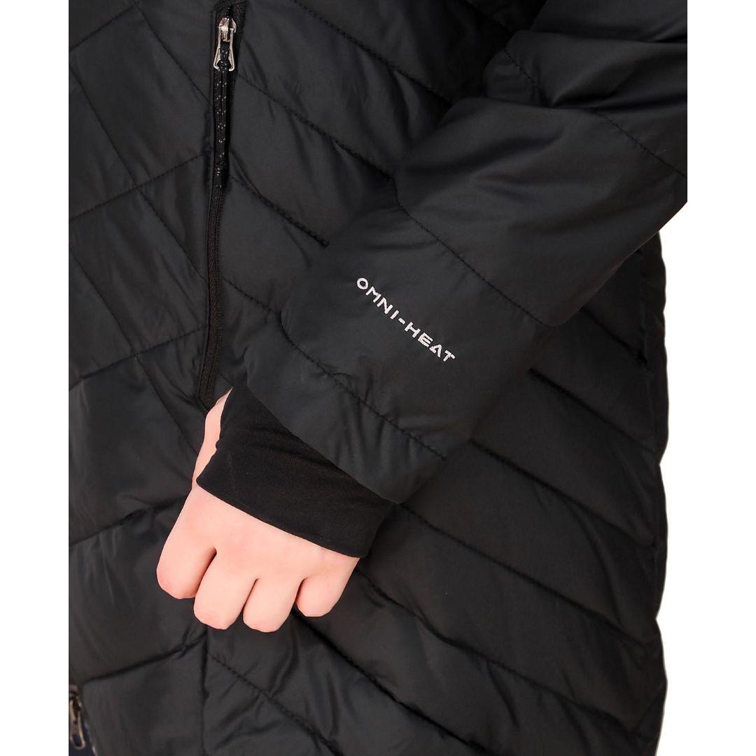 Columbia Women Black Heavenly Long Hooded Jacket