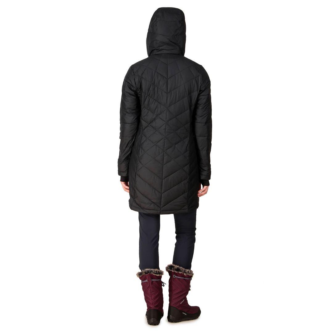 Columbia Women Black Heavenly Long Hooded Jacket