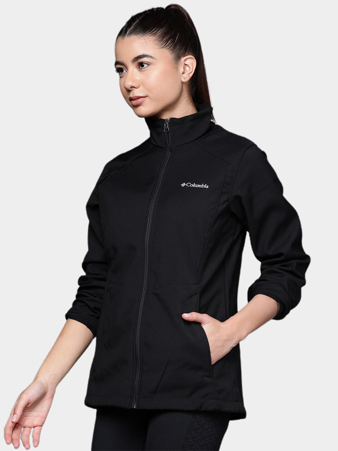 Columbia Women Black Kruser Ridge II Soft Shell Jacket