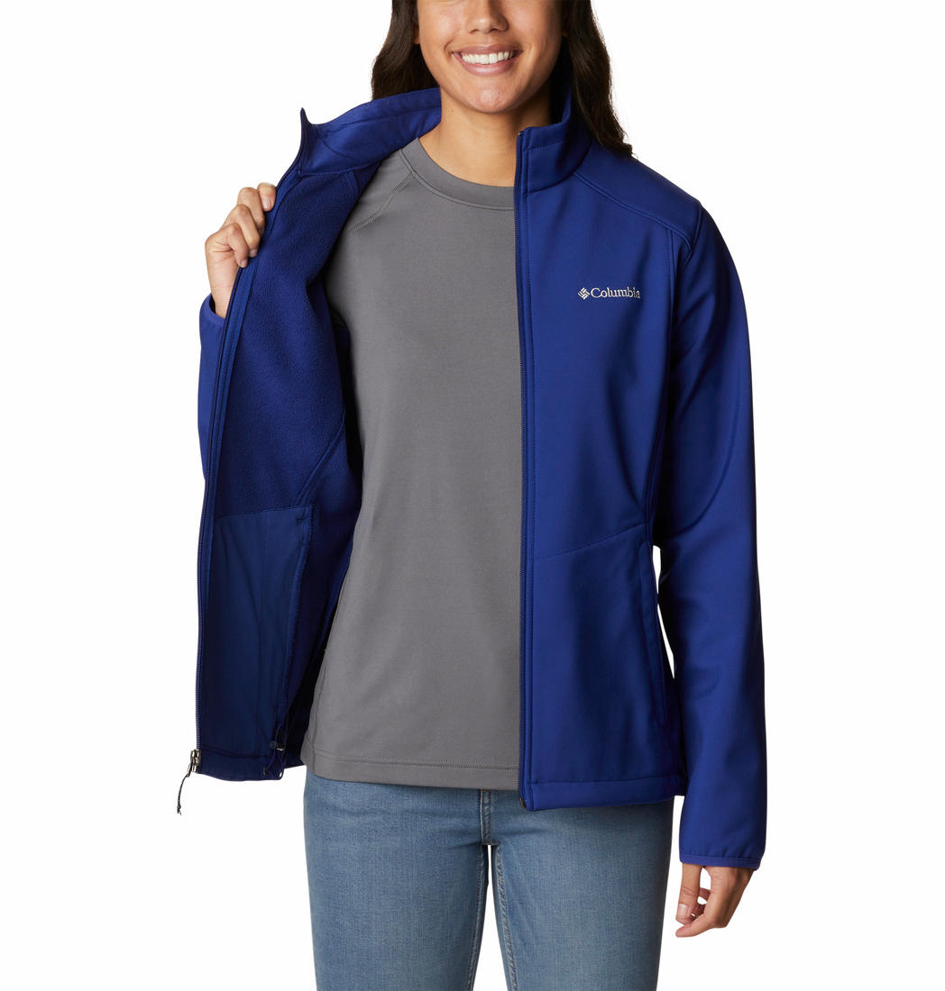 Columbia Women Blue Kruser Ridge II Softshell Jacket