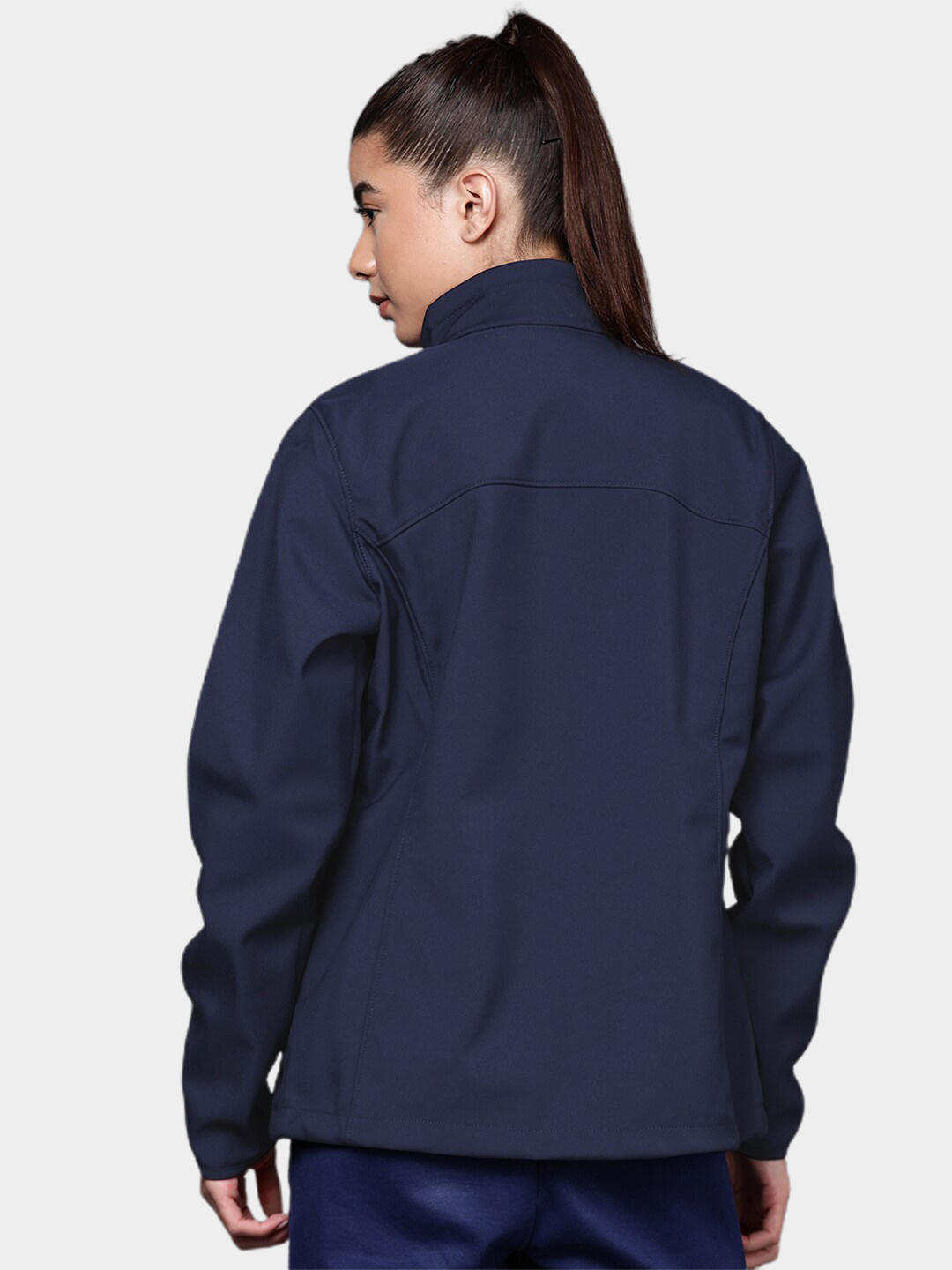 Columbia Women Navy Blue Kruser Ridge II Soft Shell Jacket