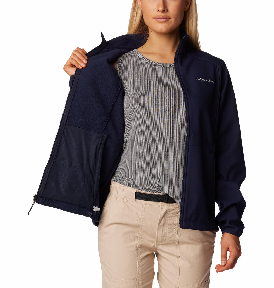 Columbia Women Navy Blue Kruser Ridge II Soft Shell Jacket