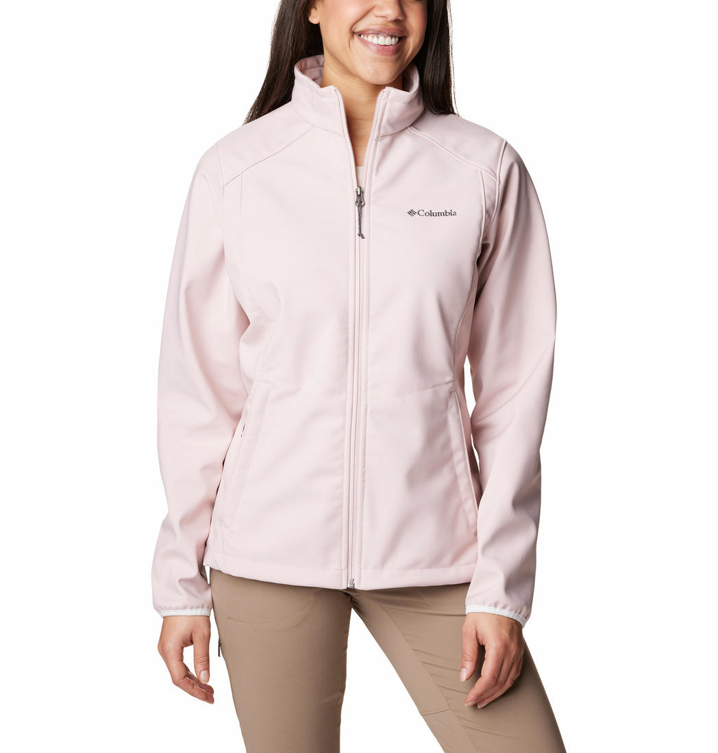 Columbia Women Pink Kruser Ridge II Soft Shell Jacket