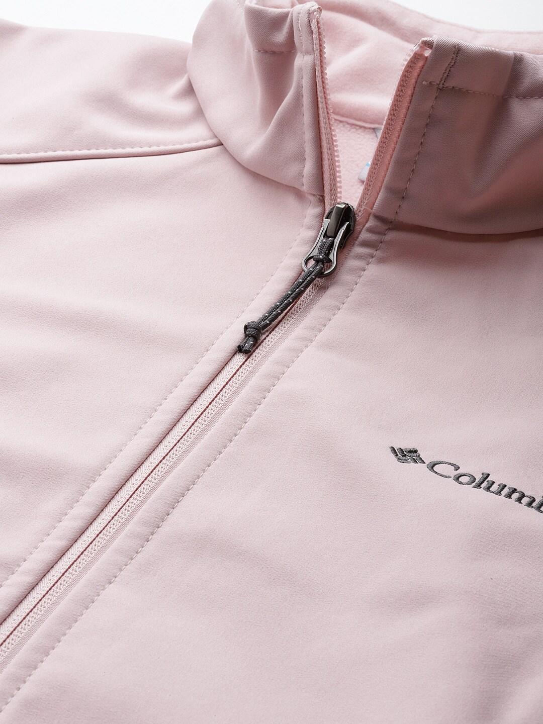 Columbia Women Pink Kruser Ridge II Soft Shell Jacket