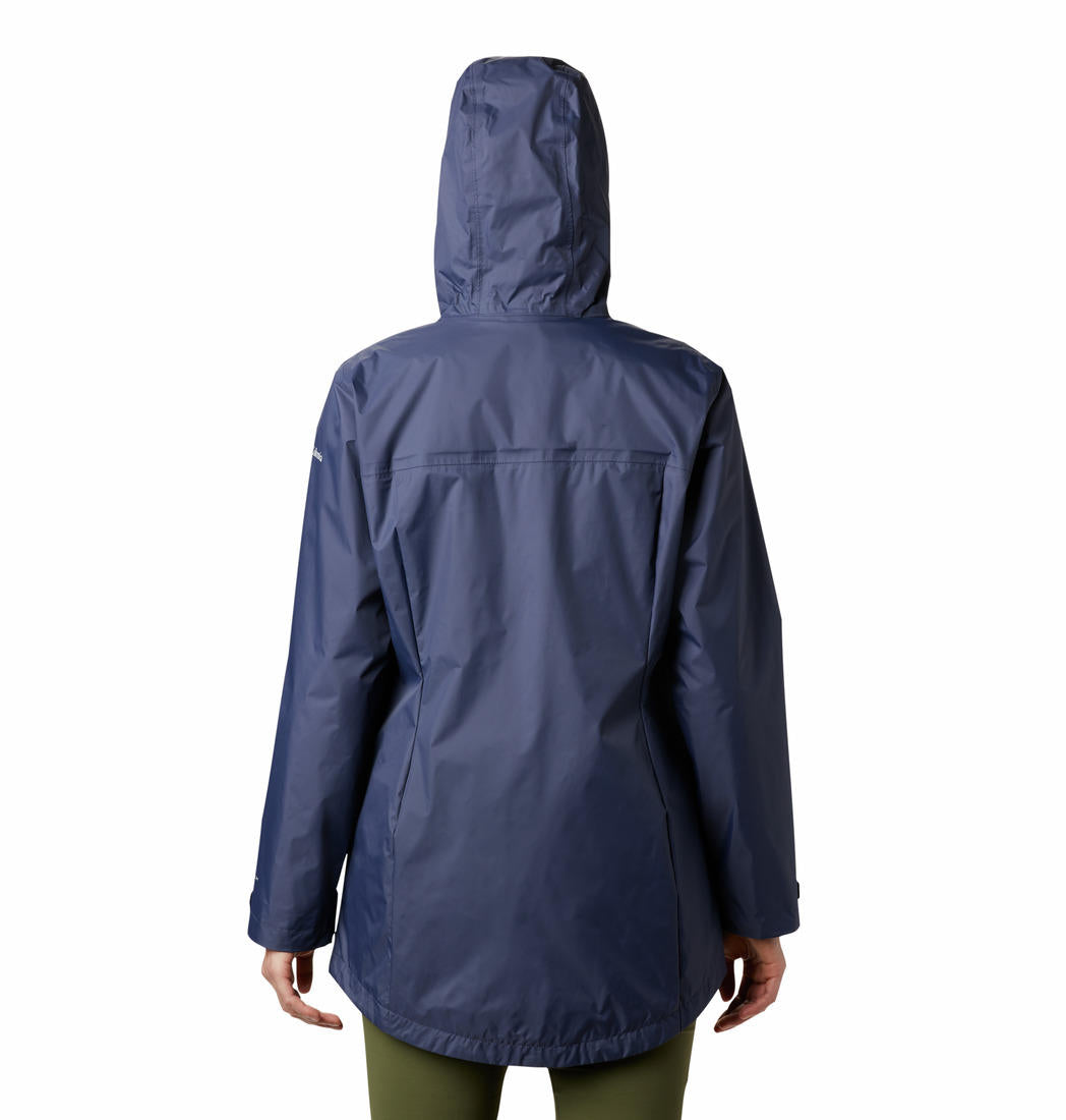 Columbia Women Blue Arcadia Casual Jacket Waterproof