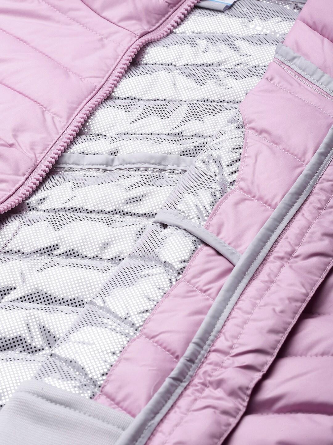 Columbia Women Purple Powder Lite II Full Zip Jacket
