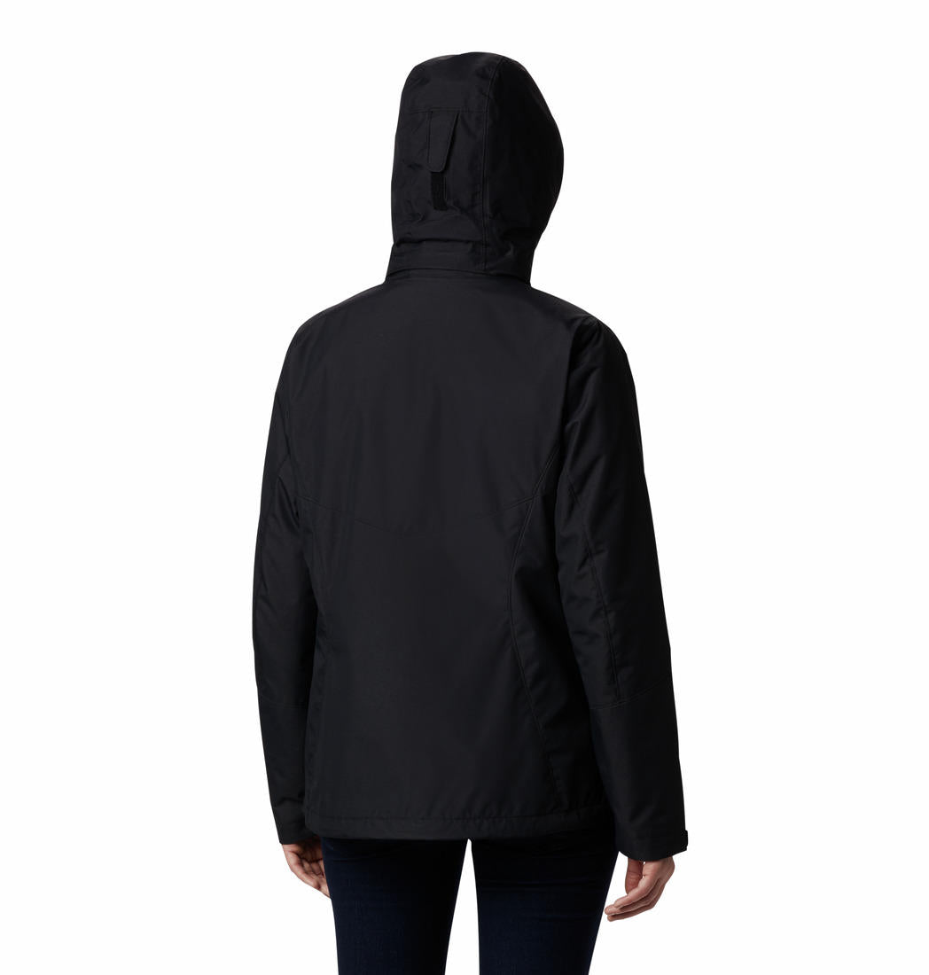 Columbia Women Black Bugaboo II Fleece Interchange Jacket