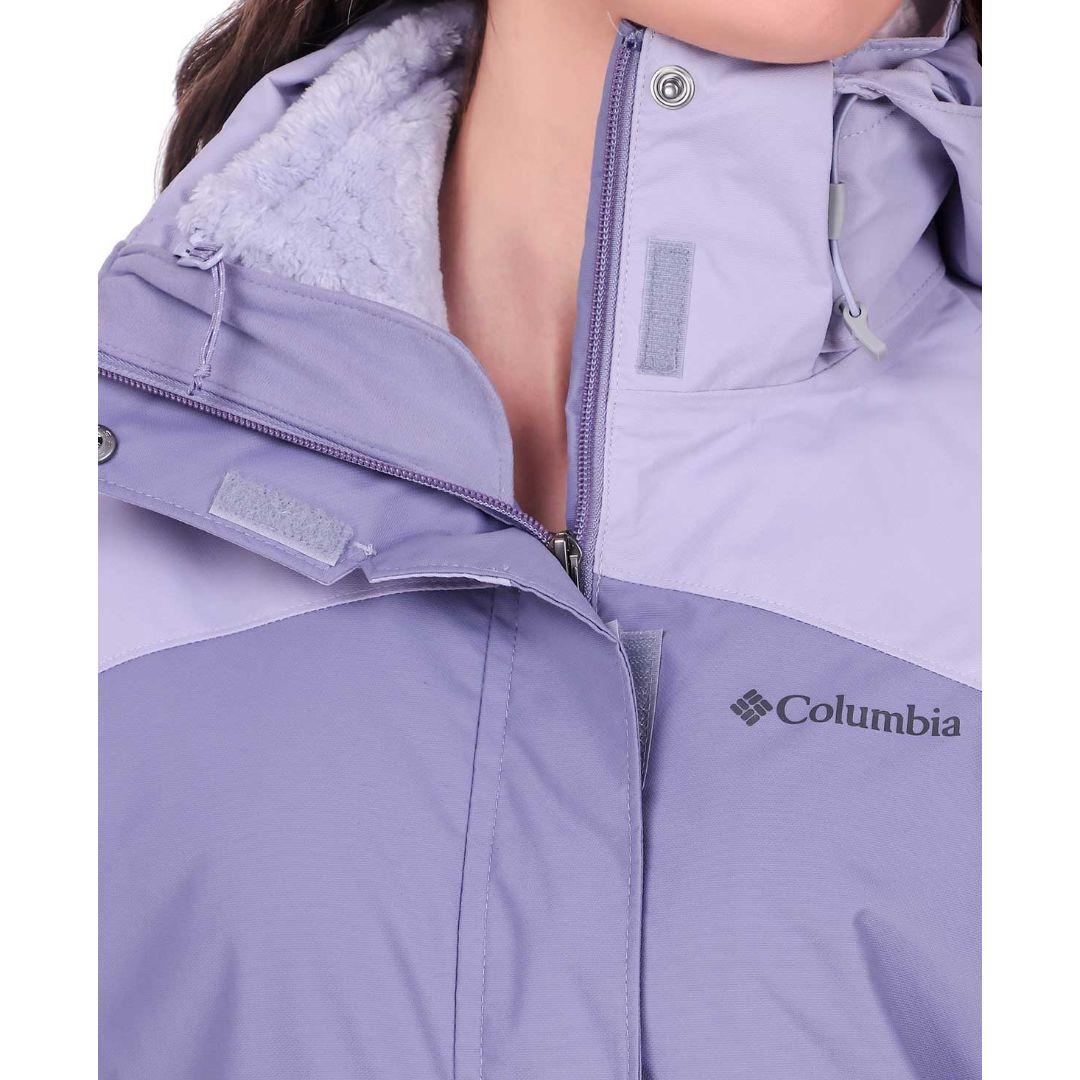 Columbia Women Purple Bugaboo II Fleece Interchange Jacket